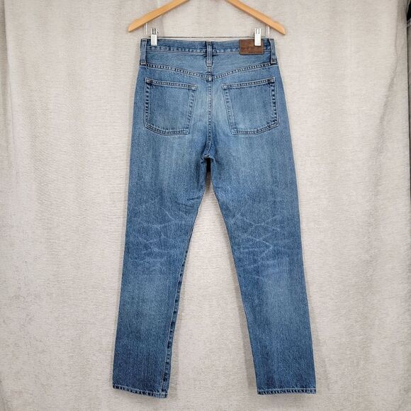 Rivet & Thread High Rise Slim Boy Jeans Thigh Patch Edition from Madewell - Picture 8 of 15